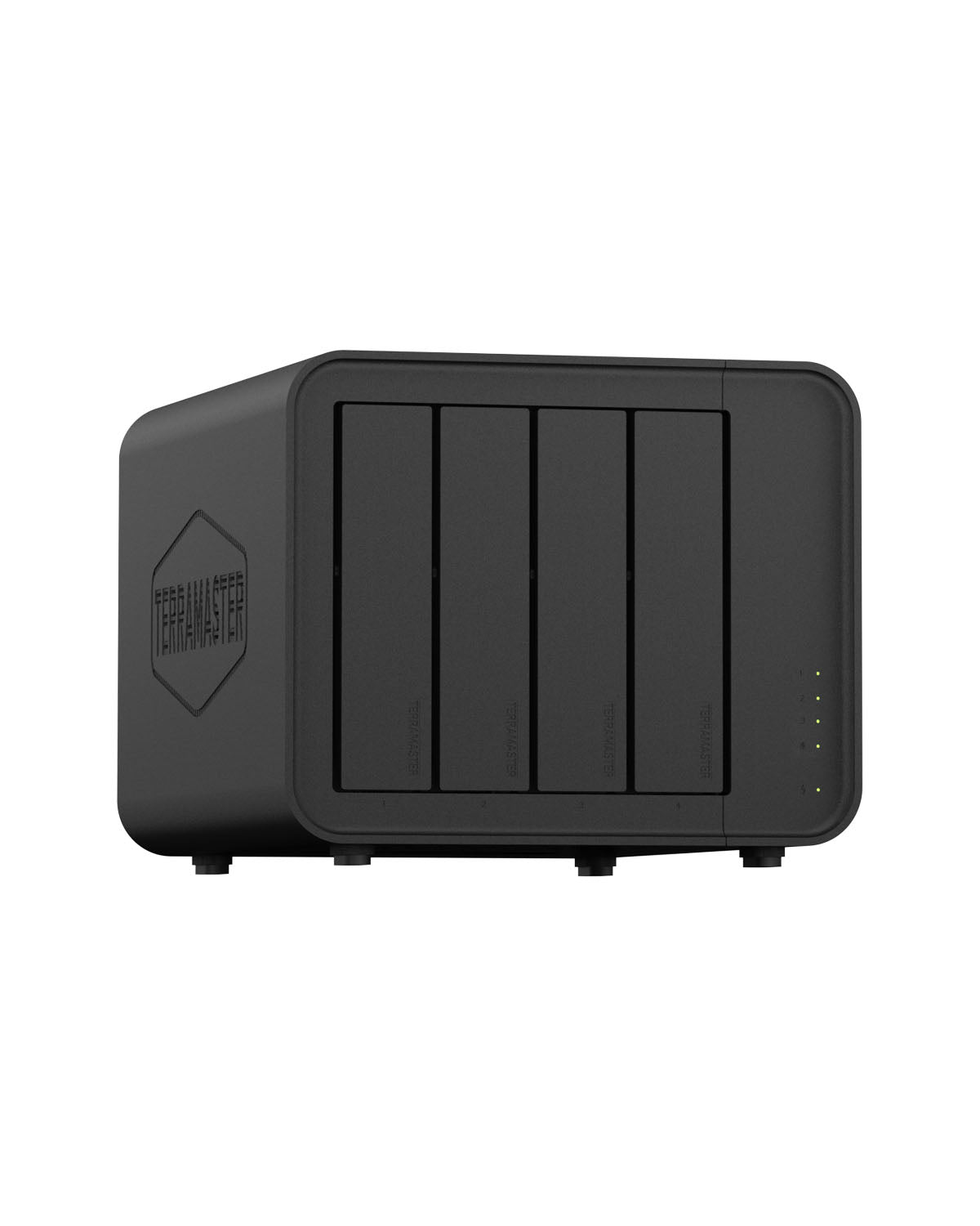 TERRAMASTER F4-424 Max NAS 存储 - 4Bay Core i5 1235U 10 核 12 线程、8GB DDR5 RAM、双 10GbE 端口、网络附加存储峰值性能,适用于企业(无盘)
