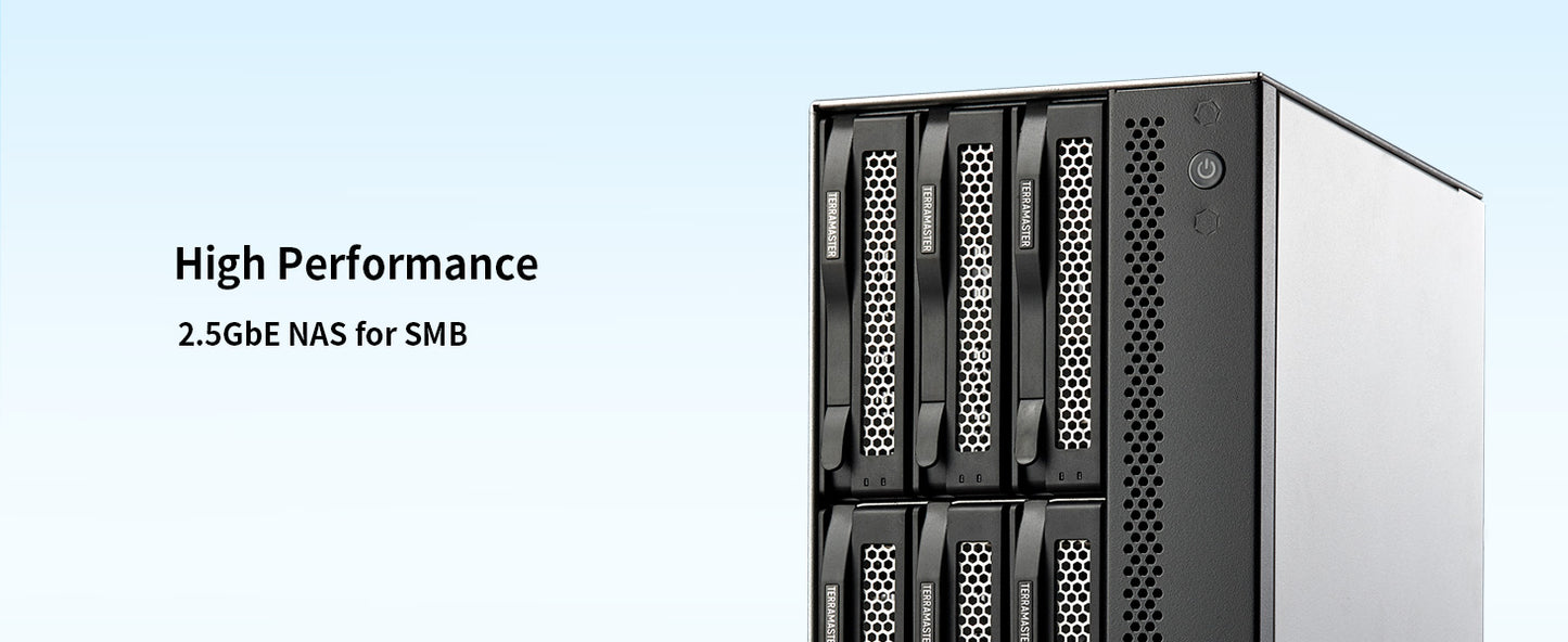 T9-423 9베이 2.5GbE NAS 스토리지