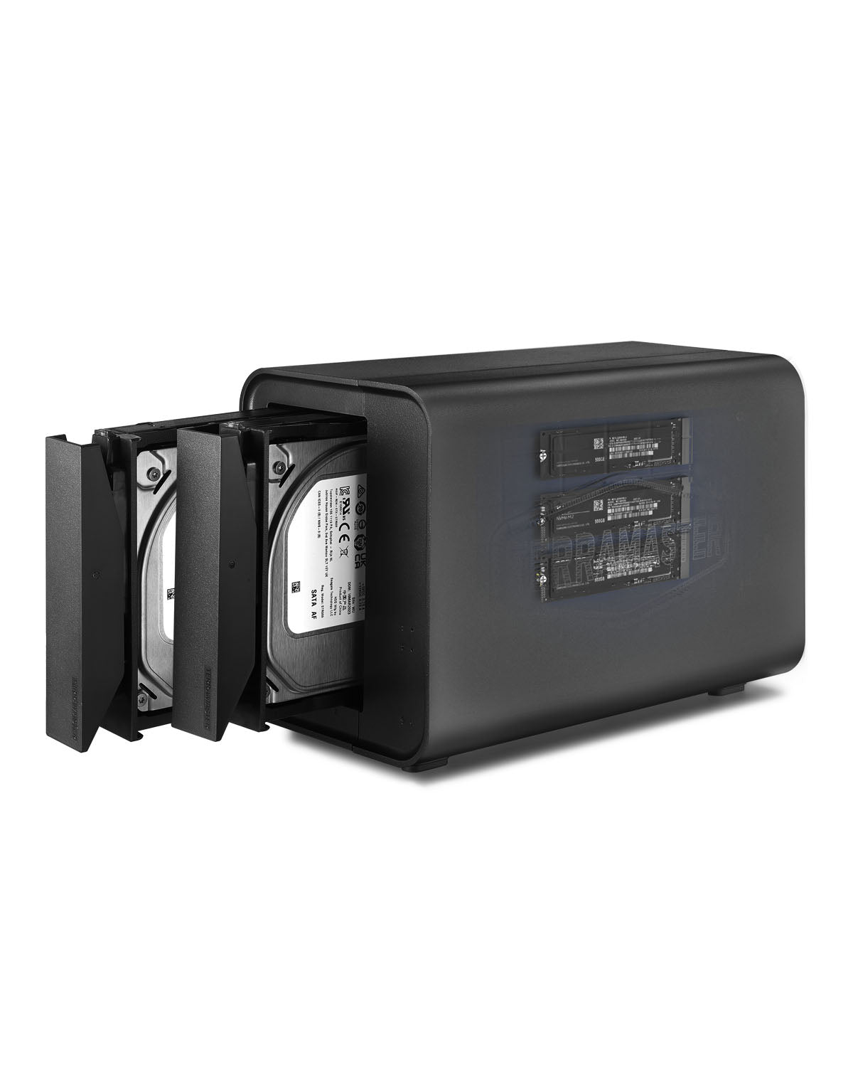 TERRAMASTER D5 Hybrid HDD NVMe SSD Enclosure