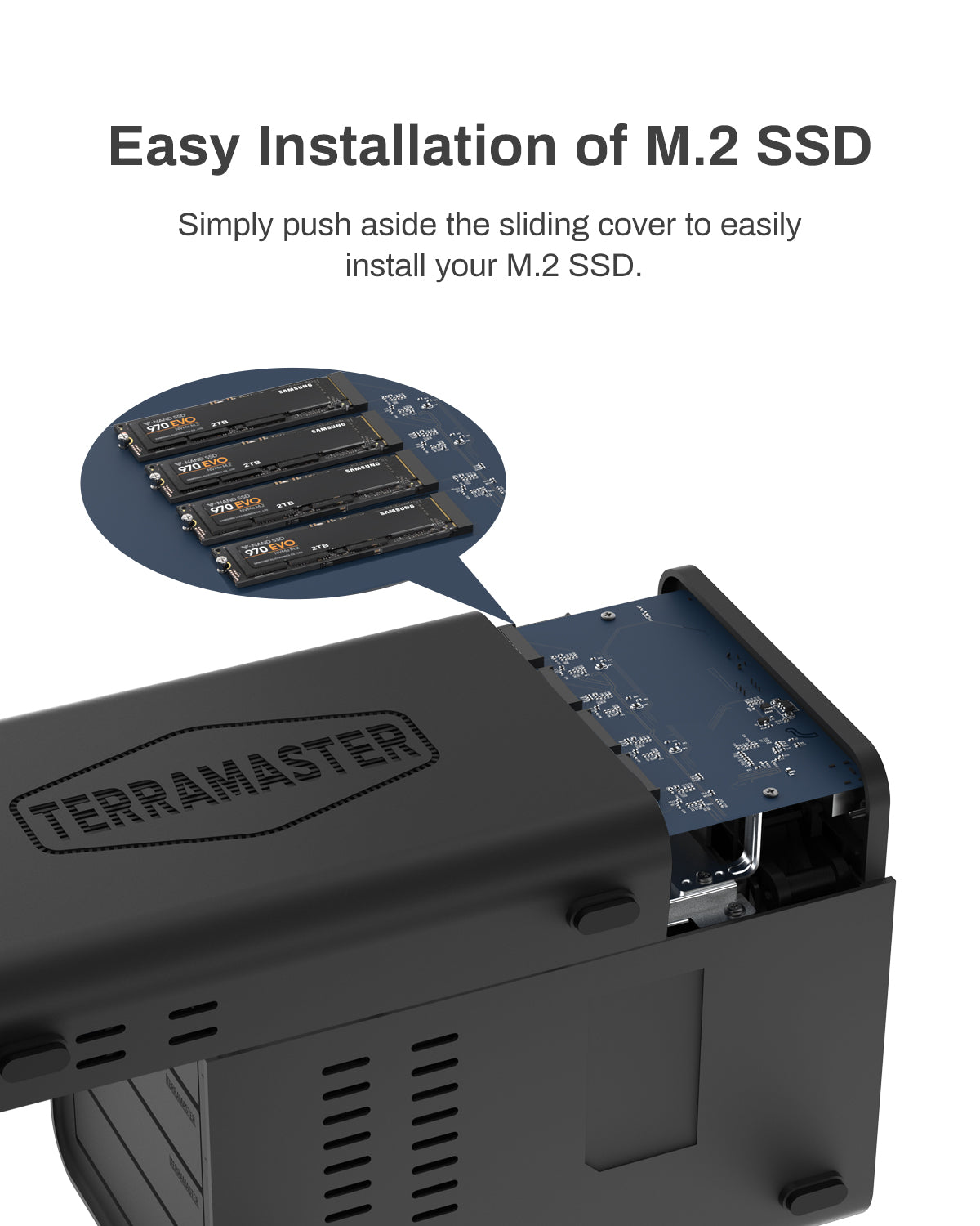 D8 하이브리드 HDD NVMe 인클로저 USB 3.2 Gen 2 10Gbps