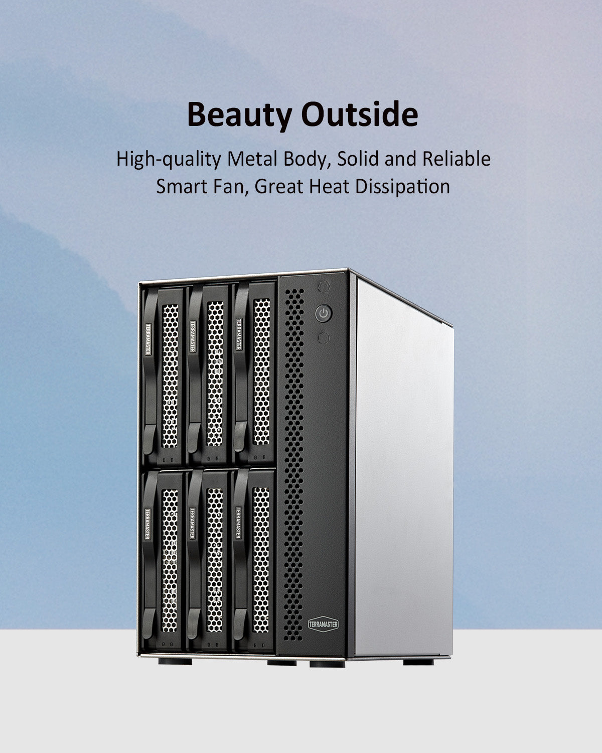 T6-423 6베이 2.5GbE NAS 스토리지