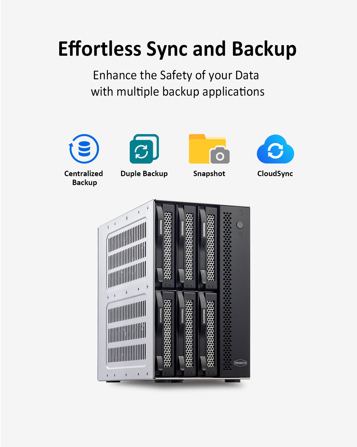T6-423 6베이 2.5GbE NAS 스토리지