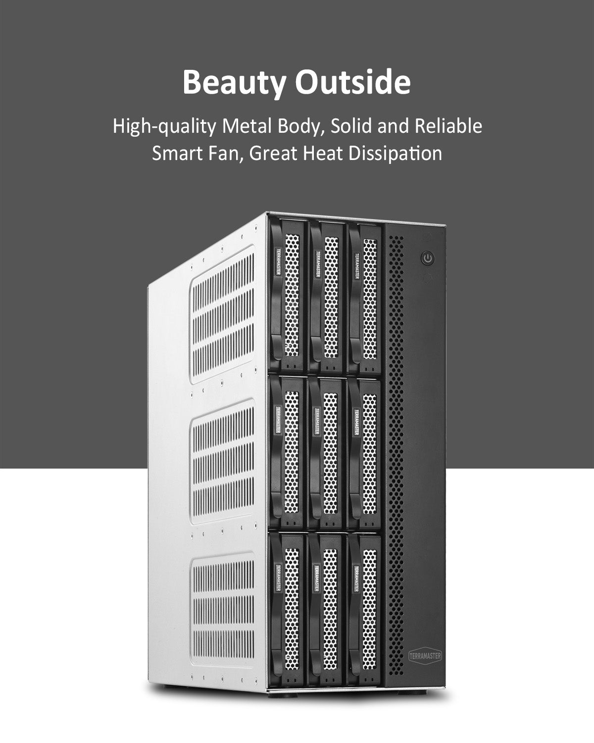 T9-423 9베이 2.5GbE NAS 스토리지