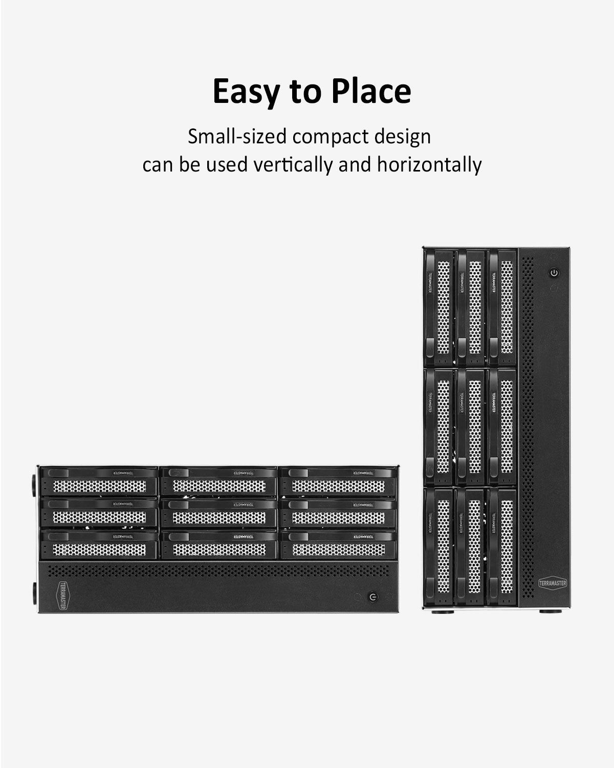 T9-423 9베이 2.5GbE NAS 스토리지