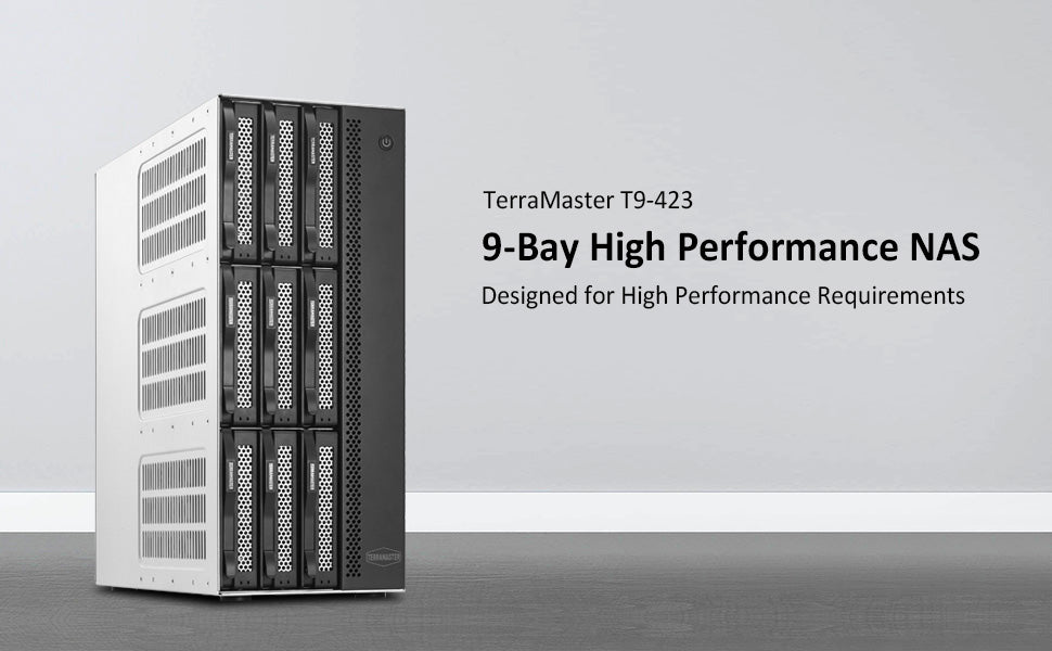 T9-423 9베이 2.5GbE NAS 스토리지